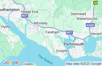 Map of Fareham