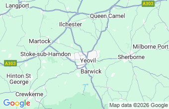 Map of Yeovil