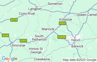 Map of Martock