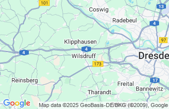 Map of Wilsdruff