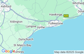 Map of Hythe