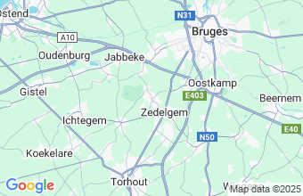 Map of Zedelgem