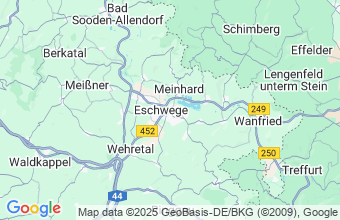 Map of Eschwege