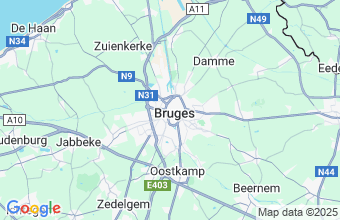 Map of Bruges