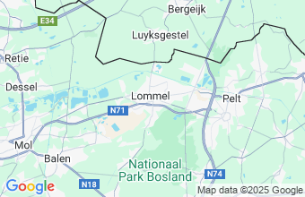 Map of Lommel