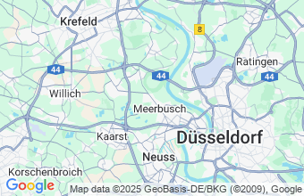 Map of Meerbusch