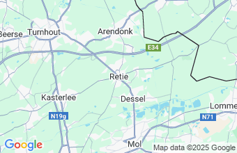 Map of Retie