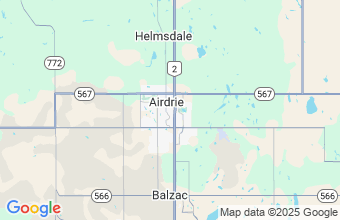 Map of Airdrie