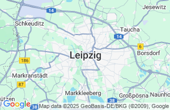 Map of Leipzig