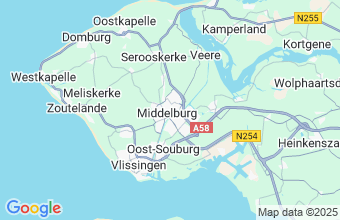Map of Middelburg
