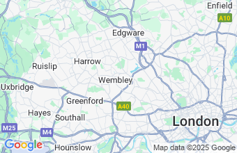 Map of Wembley