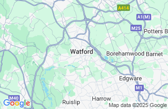 Map of Watford