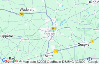 Map of Lippstadt