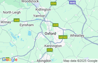 Map of Oxford