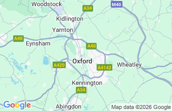 Map of Oxfordshire