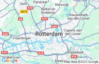 Map of Rotterdam