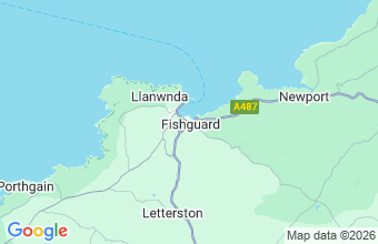 Map of Fishguard