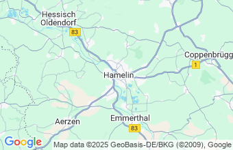 Map of Hameln
