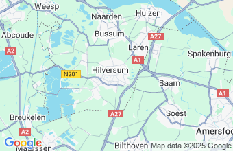 Map of Hilversum