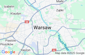 Map of Warszawa