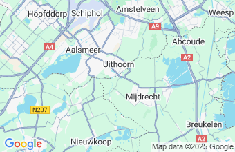 Map of Uithoorn
