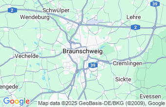 Map of Braunschweig