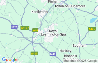 Map of Leamington Spa