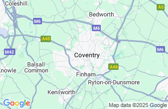 Map of Coventry
