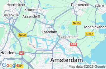 Map of Zaandam