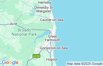 Map of Great Yarmouth