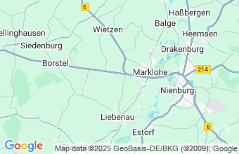 Map of Nienburg