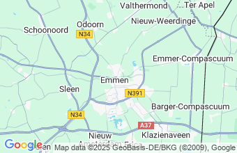Map of Emmen