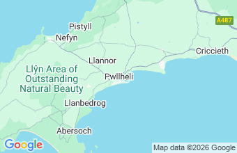 Map of Pwllheli