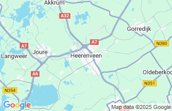 Map of Heerenveen