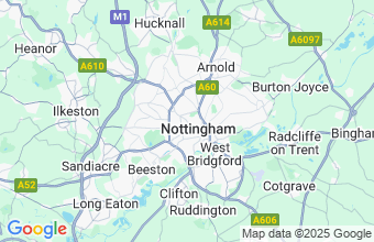 Map of Nottingham