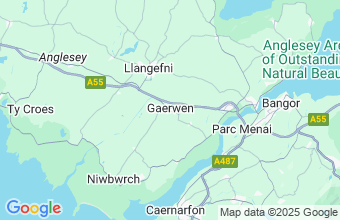 Map of Gaerwen
