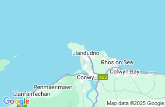 Map of Llandudno