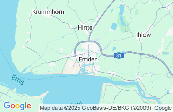 Map of Emden