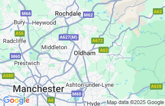 Map of Oldham
