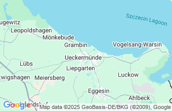 Map of Ueckermuende