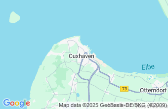 Map of Cuxhaven