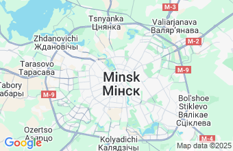 Map of Minsk