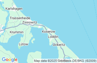 Map of Koserow