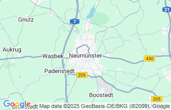Map of Neumünster