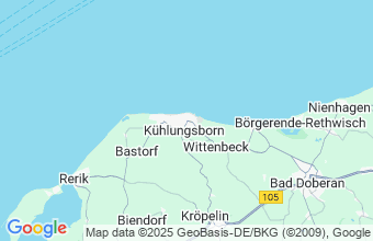 Map of Kuhlungsborn