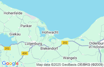 Map of Hohwacht Ostee