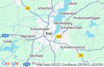 Map of Kiel