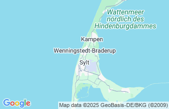 Map of Sylt / Wenningstedt