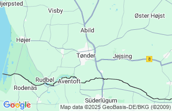 Map of Tonder