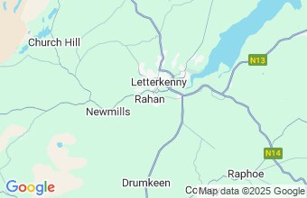 Map of Letterkenny